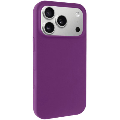 Накладка (з мікрофіброю) NO LOGO Silk Full Protective для iPhone 17 Pro- виноградний Накладка (з мікрофіброю) NO LOGO Silk Full Protective для iPhone 17 Pro- виноградний