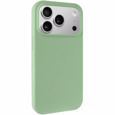 Накладка (з мікрофіброю) NO LOGO Silk Full Protective для iPhone 17 Pro- фісташковий Накладка (з мікрофіброю) NO LOGO Silk Full Protective для iPhone 17 Pro- фісташковий