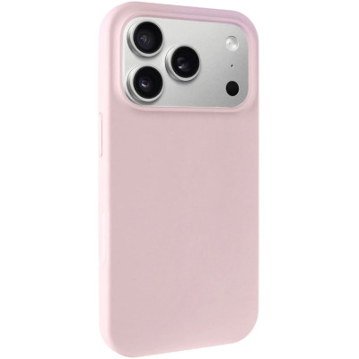 Накладка (з мікрофіброю) NO LOGO Silk Full Protective для iPhone 17 Pro- пудровий Накладка (з мікрофіброю) NO LOGO Silk Full Protective для iPhone 17 Pro- пудровий
