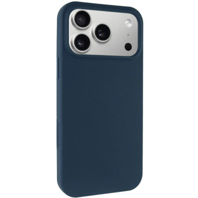 Накладка (з мікрофіброю) NO LOGO Silk Full Protective для iPhone 17 Pro- чорничний Накладка (з мікрофіброю) NO LOGO Silk Full Protective для iPhone 17 Pro- чорничний