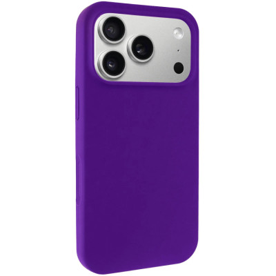Накладка (з мікрофіброю) NO LOGO Silk Full Protective для iPhone 17 Pro Max- ультра-фіолетовий Накладка (з мікрофіброю) NO LOGO Silk Full Protective для iPhone 17 Pro Max- ультра-фіолетовий