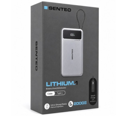 Power Bank Senteo PS-01 20000mAh (65W/PD3.0/Type-C) Power Bank Senteo PS-01 20000mAh (65W/PD3.0/Type-C)