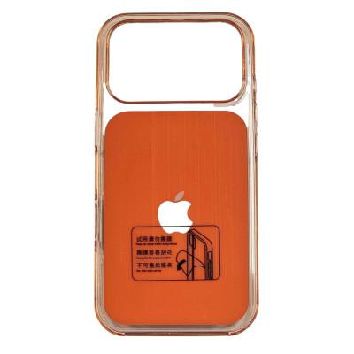 Накладка Clear Case with Magnetic and Animation для iPhone 17 Pro Max / 18 Pro Max- Shadow Orange Накладка Clear Case with Magnetic and Animation для iPhone 17 Pro Max / 18 Pro Max- Shadow Orange