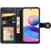 Чохол-книжка GETMAN Gallant шкіряний для Motorola Edge 50 Fusion- чорний