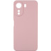 Накладка (з мікрофіброю) Silicone Cover Lakshmi Full Camera для Oppo A60 4G- рожевий пісок