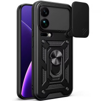 Протиударний чохол Camshield Serge Ring для Xiaomi 17 Ultra- чорний Протиударний чохол Camshield Serge Ring для Xiaomi 17 Ultra- чорний