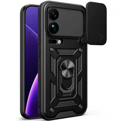 Протиударний чохол Camshield Serge Ring для Xiaomi 17 Ultra- чорний