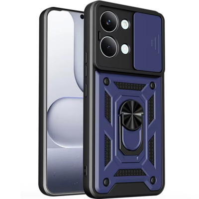 Протиударний чохол Camshield Serge Ring для Xiaomi Poco X8 Pro Max- синій Протиударний чохол Camshield Serge Ring для Xiaomi Poco X8 Pro Max- синій