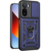 Протиударний чохол Camshield Serge Ring для Xiaomi Redmi A7 Pro 4G / Poco C81- синій