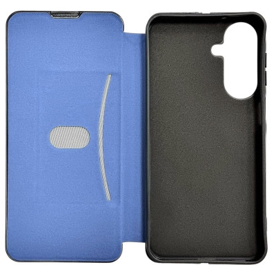 Чохол-книжка Belora шкіряний для Samsung A27- темно-синій
