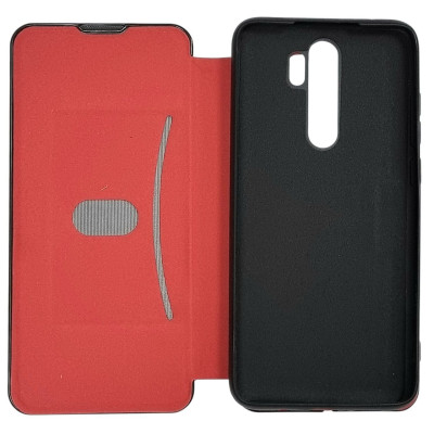 Чохол-книжка Belora шкіряний для Xiaomi Redmi Note 8 Pro- червоний