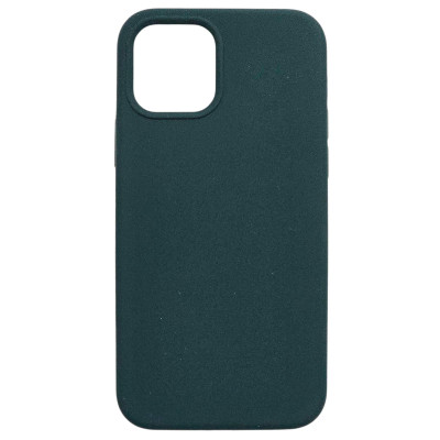 Накладка (з мікрофіброю) NO LOGO для iPhone 12 Pro / 12- зелена трава Накладка (з мікрофіброю) NO LOGO для iPhone 12 Pro / 12- зелена трава