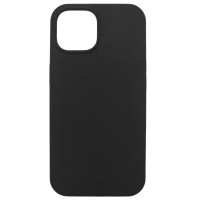 Накладка (з мікрофіброю) NO LOGO для iPhone 13- чорний