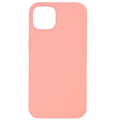 Накладка (з мікрофіброю) NO LOGO для iPhone 13- рожевий Накладка (з мікрофіброю) NO LOGO для iPhone 13- рожевий
