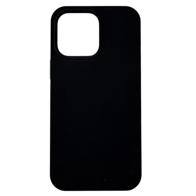 Накладка (з мікрофіброю) NO LOGO для iPhone 13 Pro- чорний Накладка (з мікрофіброю) NO LOGO для iPhone 13 Pro- чорний