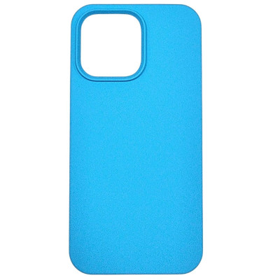 Накладка (з мікрофіброю) NO LOGO для iPhone 14 Pro Max- блакитний Накладка (з мікрофіброю) NO LOGO для iPhone 14 Pro Max- блакитний