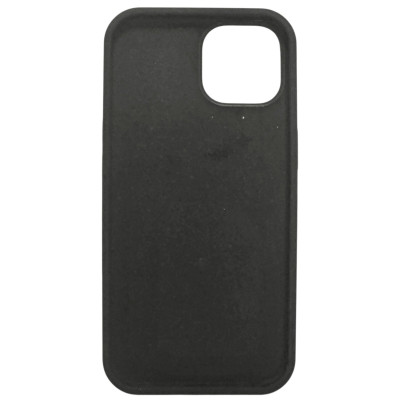 Накладка (з мікрофіброю) NO LOGO для iPhone 15- чорний