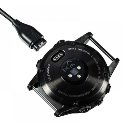 USB кабель для Garmin Forerunner, Fenix (series 5/6/7/8), Venu, Instinc, Vivoactive, Enduro 1m