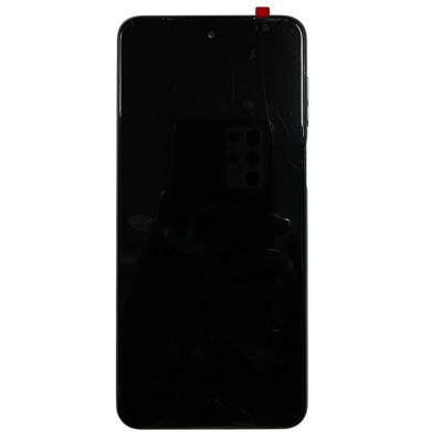 Дисплей для мобільного телефона Xiaomi Redmi Note 9 Pro/ Note 9s Original with frame з тачскріном Black Дисплей для мобільного телефона Xiaomi Redmi Note 9 Pro/ Note 9s Original with frame з тачскріном Black