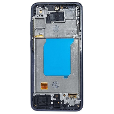 Дисплей для мобільного телефона Samsung A35 Oled with frame (orig/big size) з тачскріном Black