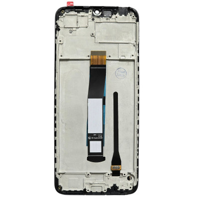Дисплей для мобільного телефона Xiaomi Redmi 10C/ Poco C40 Original with frame з тачскріном Black