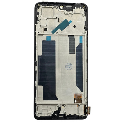 Дисплей для мобільного телефона Xiaomi Redmi Note 11 Pro 4G/5G / Note 11 Pro Plus 5G / Poco X4 Pro 5G / Redmi Note 11E Pro/ Note 12 Pro 4G Oled with frame (orig/big size) з тачскріном Black