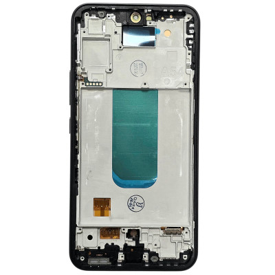 Дисплей для мобільного телефона Samsung A54 / A546 Oled with frame (orig/big size) з тачскріном Black