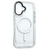 Накладка ArmorEdge Transparent (посилені борти) with Magnetic для iPhone 17- білий