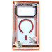 Накладка ArmorEdge Transparent (посилені борти) with Magnetic для iPhone 17 Pro Max / 18 Pro Max- помаранчевий