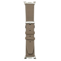 Ремінець шкіряний для Samsung Galaxy Watch 9 (40/44mm) / 8 (40/44mm) / 8 Classic- коричневий