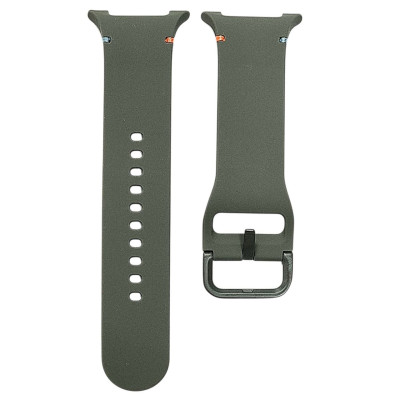 Ремінець силіконовий для Samsung Galaxy Watch 9 (40/44mm) / 8 (40/44mm) / 8 Classic (S / 113mm)- оливковий