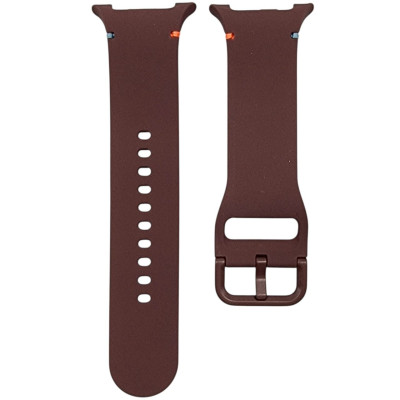 Ремінець силіконовий для Samsung Galaxy Watch 9 (40/44mm) / 8 (40/44mm) / 8 Classic (S / 113mm)- марсала