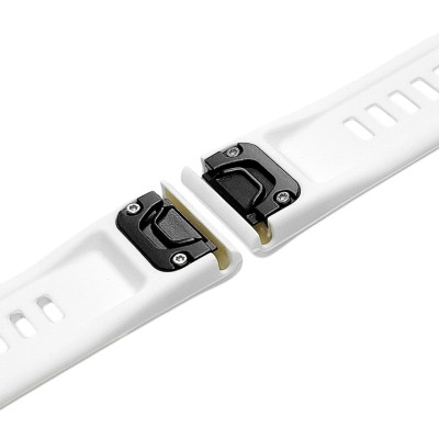 Ремінець силіконовий для годинників Garmin 5 / 6 / 7 26mm- білий
