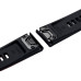 Ремінець силіконовий Stripe для годинників Garmin 22mm- помаранчевий