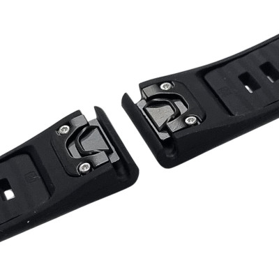 Ремінець силіконовий для годинників Garmin 20mm- чорний