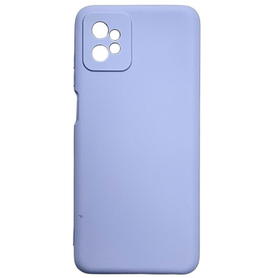 Накладка (з мікрофіброю) GETMAN Liquid Silk Full Camera для Motorola Moto G32- бузковий Накладка (з мікрофіброю) GETMAN Liquid Silk Full Camera для Motorola Moto G32- бузковий