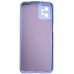 Накладка (з мікрофіброю) GETMAN Liquid Silk Full Camera для Motorola Moto G32- бузковий