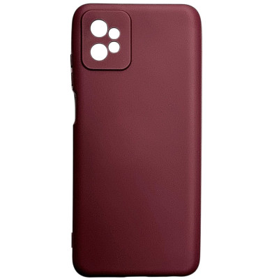 Накладка (з мікрофіброю) GETMAN Liquid Silk Full Camera для Motorola Moto G32- марсала Накладка (з мікрофіброю) GETMAN Liquid Silk Full Camera для Motorola Moto G32- марсала