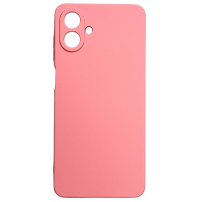 Накладка (з мікрофіброю) GETMAN Liquid Silk Full Camera для Samsung A07 / A08- рожевий Накладка (з мікрофіброю) GETMAN Liquid Silk Full Camera для Samsung A07 / A08- рожевий