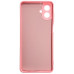 Накладка (з мікрофіброю) GETMAN Liquid Silk Full Camera для Samsung A07 / A08- рожевий