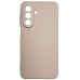 Накладка (з мікрофіброю) GETMAN Liquid Silk Full Camera для Samsung A27- пастельно-рожевий