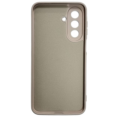 Накладка (з мікрофіброю) GETMAN Liquid Silk Full Camera для Samsung A27- пастельно-рожевий