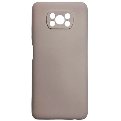 Накладка (з мікрофіброю) GETMAN Liquid Silk Full Camera для Xiaomi Poco X3 / Poco X3 Pro- пастельно-рожевий Накладка (з мікрофіброю) GETMAN Liquid Silk Full Camera для Xiaomi Poco X3 / Poco X3 Pro- пастельно-рожевий