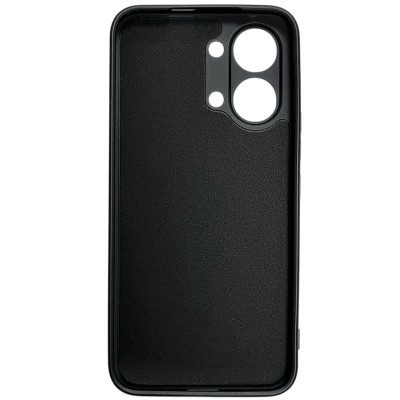 Накладка (з мікрофіброю) GETMAN Liquid Silk Full Camera для Xiaomi Poco X8 Pro Max- чорний