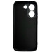 Накладка (з мікрофіброю) GETMAN Liquid Silk Full Camera для Xiaomi Poco X8 Pro- чорний