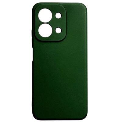 Накладка (з мікрофіброю) GETMAN Liquid Silk Full Camera для Xiaomi Redmi 15C (Global 171mm) / Redmi 17C 5G / Poco C85- темно-зелений Накладка (з мікрофіброю) GETMAN Liquid Silk Full Camera для Xiaomi Redmi 15C (Global 171mm) / Redmi 17C 5G / Poco C85- темно-зелений