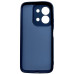 Накладка (з мікрофіброю) GETMAN Liquid Silk Full Camera для Xiaomi Redmi 15C (Global 171mm) / Redmi 17C 5G / Poco C85- темно-синій