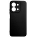Накладка (з мікрофіброю) GETMAN Liquid Silk Full Camera для Xiaomi Redmi 15C (Global 171mm) / Redmi 17C 5G / Poco C85- чорний