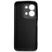 Накладка (з мікрофіброю) GETMAN Liquid Silk Full Camera для Xiaomi Redmi 15C (Global 171mm) / Redmi 17C 5G / Poco C85- чорний