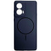 Накладка (з мікрофіброю) Lakshmi Full Camera with Magnetic для Motorola Edge 50 Fusion- темно-синій